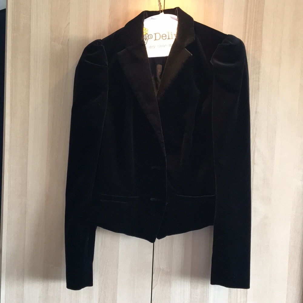 Velvet blazer size 2 from Rugby by Ralph Lauren.